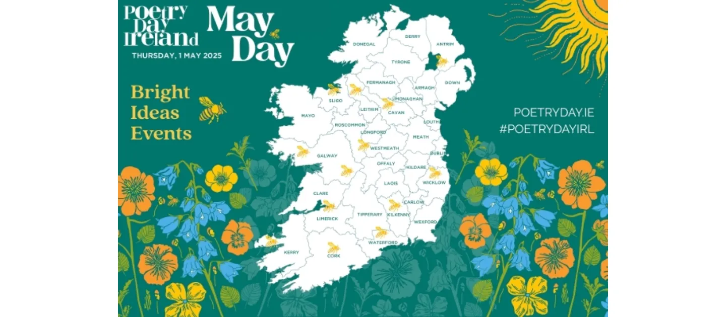 Poetry Day Ireland 2025 graphic (banner size)