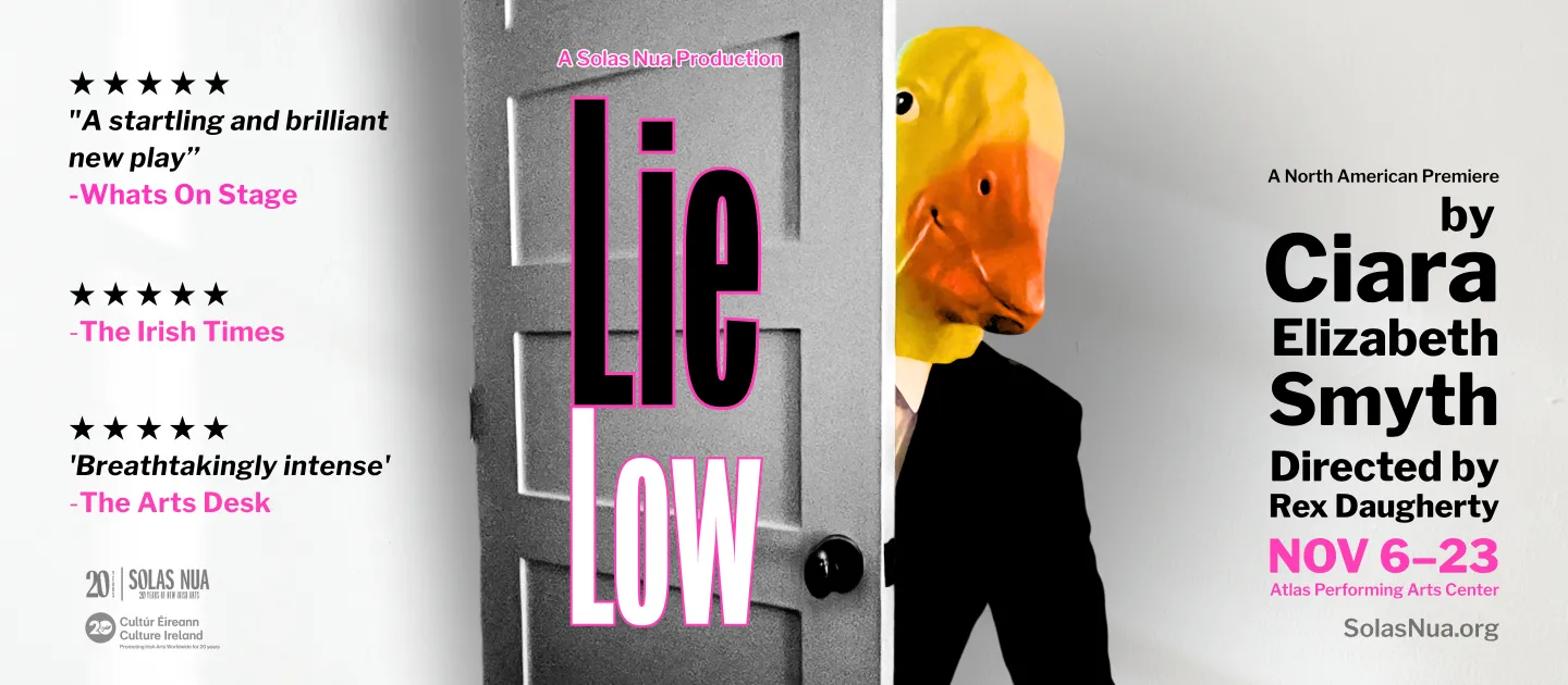Updated LIE LOW duckman banner graphic