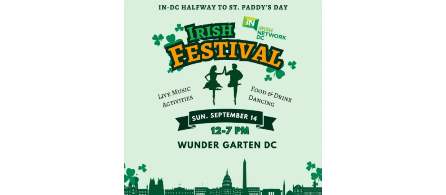 NDC halfway to st patricks day 25 logo