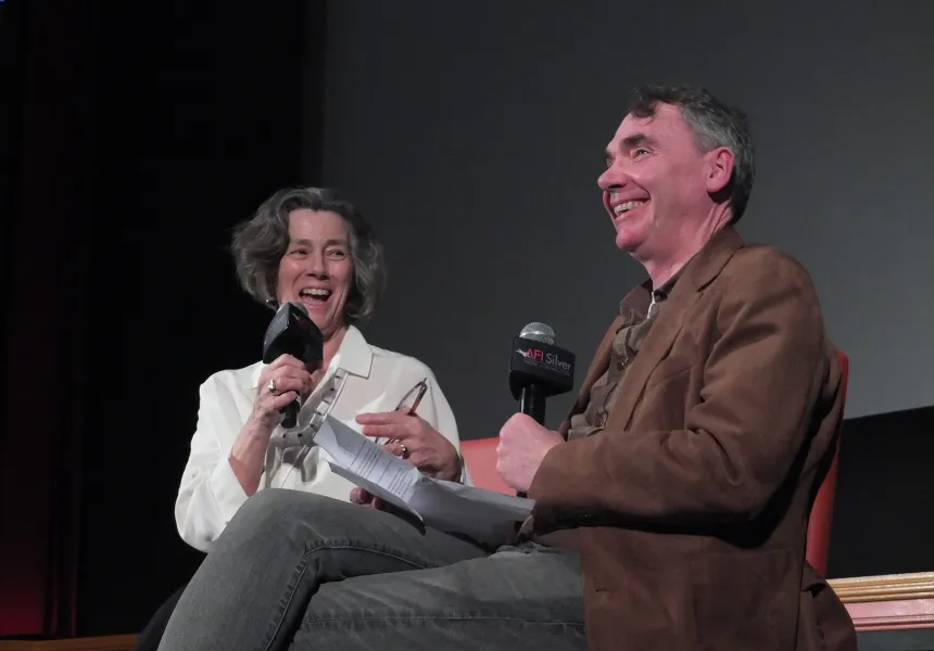 IN TIME: DÓNAL LUNNY director Nuala O'Connor & Executive Producer, PJ Mathews in conversation after the screening.