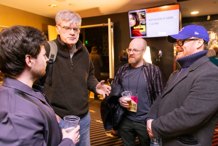 CIFF2025 closing reception: Terence White, Martin Nutty, Joe Madden, Declan Curran