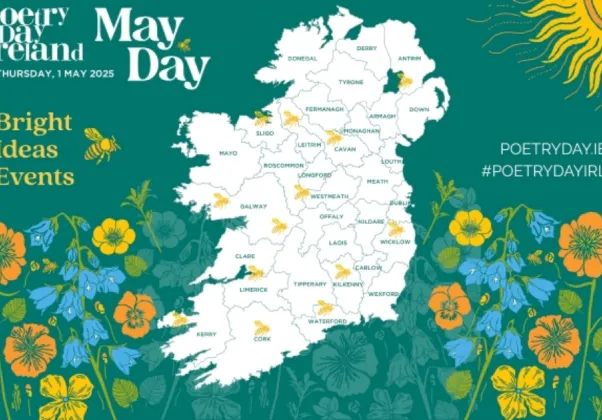 Poetry Day Ireland 2025 graphic (banner size)