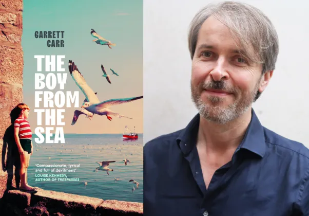 Garrett Carr & book cover combined image